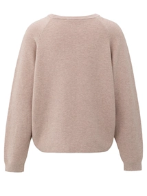 YAYA Sweater with seam details