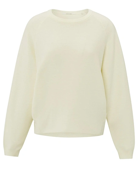 YAYA Sweater with seam details