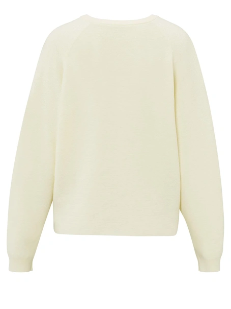 YAYA Sweater with seam details