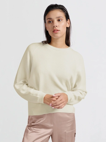 YAYA Sweater with seam details