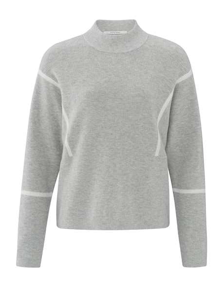 YAYA Sweater with stripes