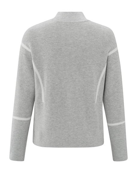 YAYA Sweater with stripes