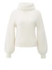 YAYA Sweater with wide collar