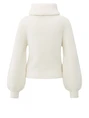 YAYA Sweater with wide collar