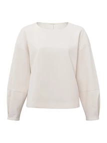 YAYA Sweatshirt with puff sleeve 01-109052-401