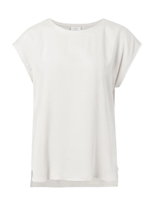 YAYA T-shirt with rounded hems