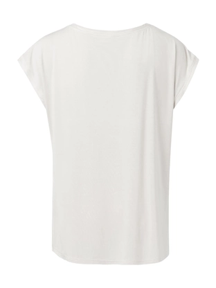 YAYA T-shirt with rounded hems
