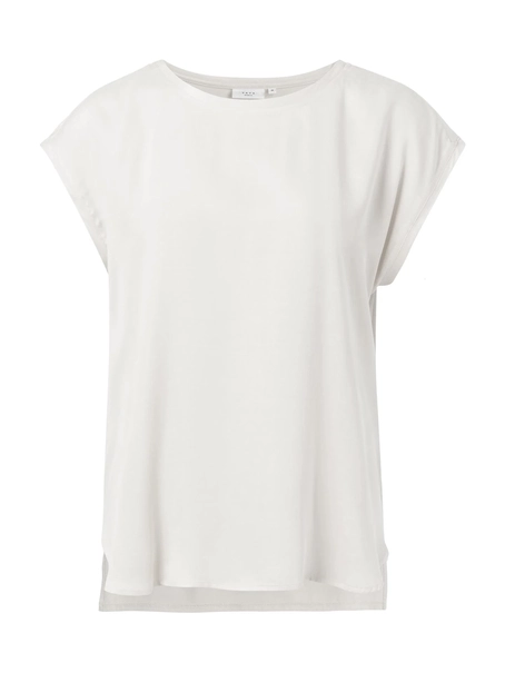 YAYA T-shirt with rounded hems