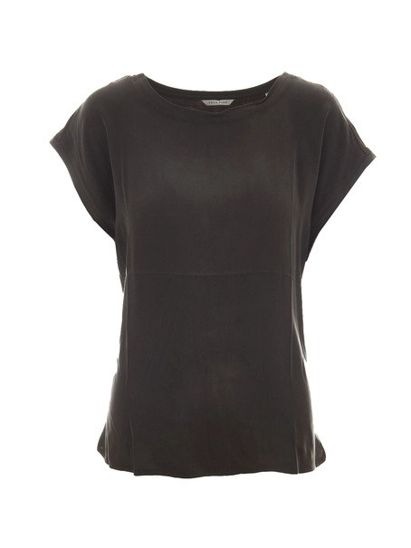 YAYA T-shirt with rounded hems