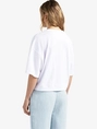 YAYA T-shirt with slub texture
