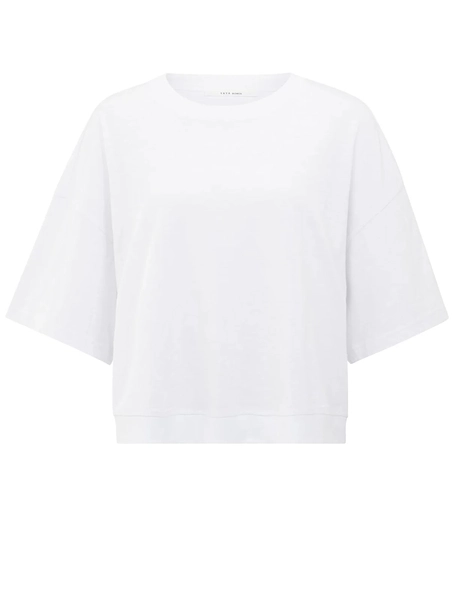 YAYA T-shirt with slub texture