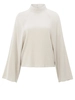 YAYA Textured raglan top