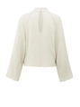 YAYA Textured raglan top