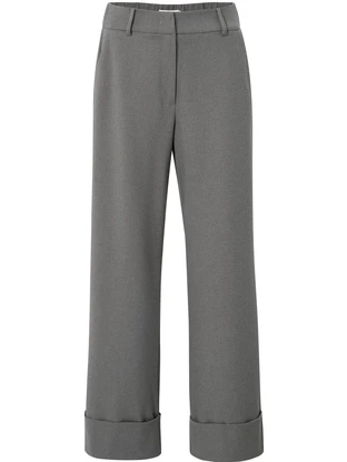 YAYA Trousers with turn-ups