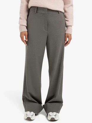 YAYA Trousers with turn-ups