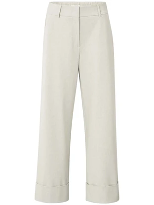 YAYA Trousers with turn-ups
