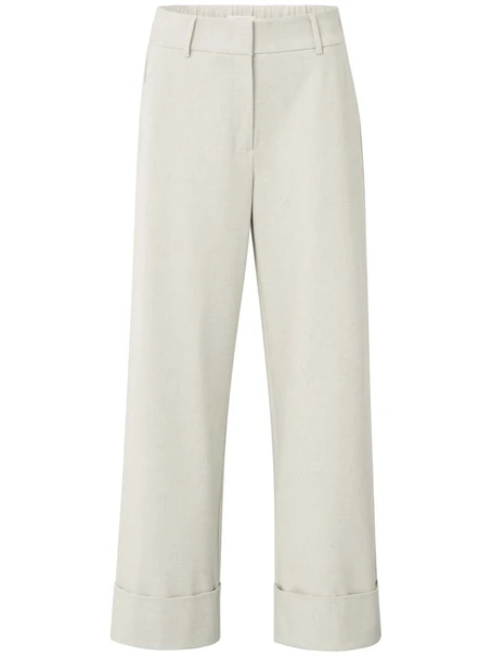 YAYA Trousers with turn-ups