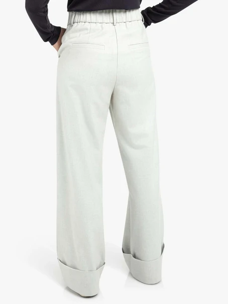 YAYA Trousers with turn-ups