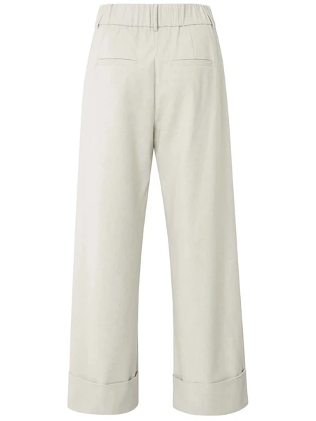 YAYA Trousers with turn-ups