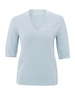 YAYA V-neck short sleeve sweater