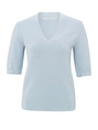 YAYA V-neck short sleeve sweater