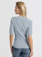 YAYA V-neck short sleeve sweater