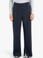 YAYA Wide leg trousers with seams