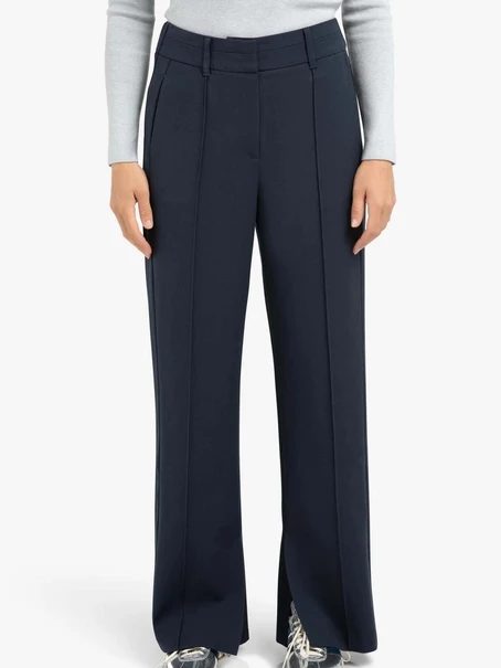 YAYA Wide leg trousers with seams