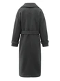 YAYA Woven boucle long length overs