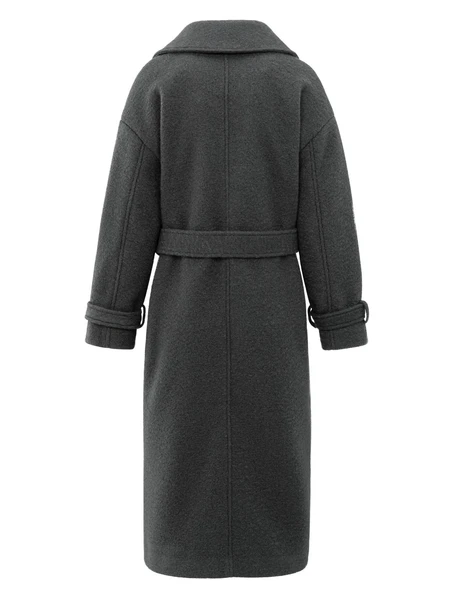 YAYA Woven boucle long length overs