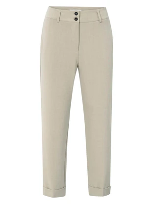 YAYA Woven high waist straight fit
