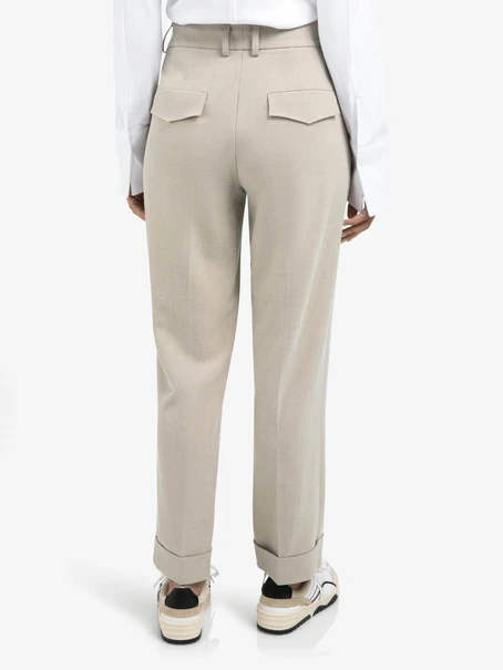 YAYA Woven high waist straight fit