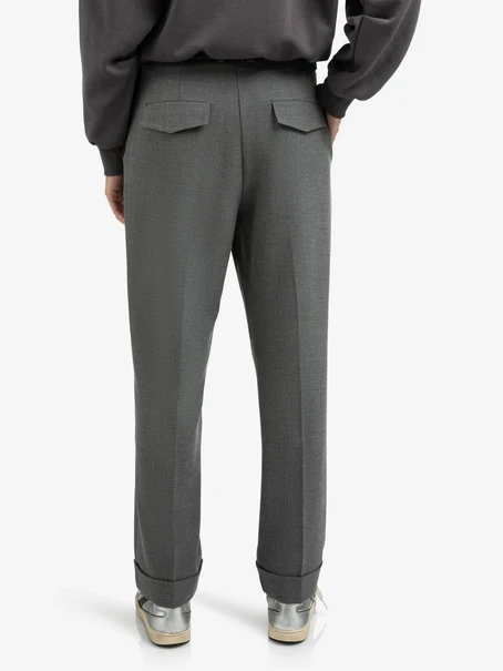 YAYA Woven high waist straight fit
