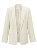 YAYA Woven loose fit blazer with sa