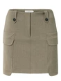 YAYA Woven mini cargo skirt