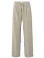 YAYA Woven pistripe wide leg trouse