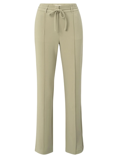 YAYA woven straight flared trousers
