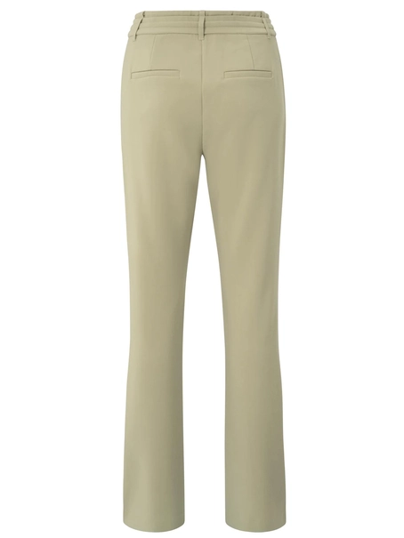 YAYA woven straight flared trousers