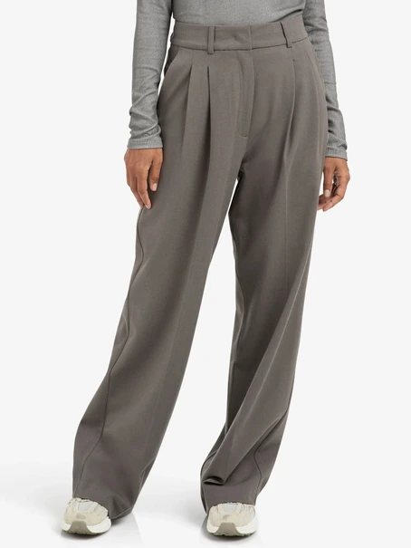 YAYA Woven trousers with pleats