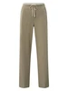 YAYA Woven wide leg trousers with c