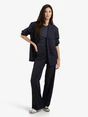 YAYA Woven wide leg trousers with s
