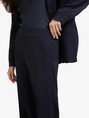 YAYA Woven wide leg trousers with s