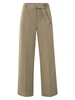 YAYA Woven wide leg trousers with