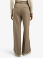 YAYA Woven wide leg trousers with