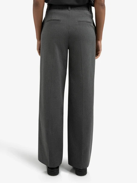 YAYA Woven wide leg trousers with