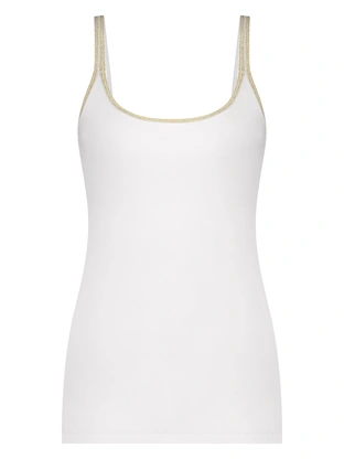 Your Best Luxury Style Lurex Strap Top