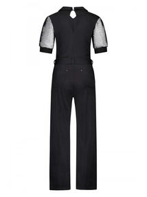 ZIP73 Jumpsuit Mesh Black
