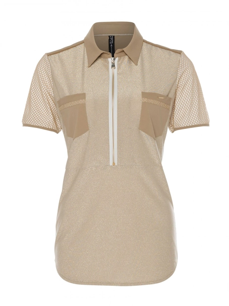 ZIP73 Polo Mesh Gold