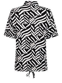 Zoso Short sleeve print blouse